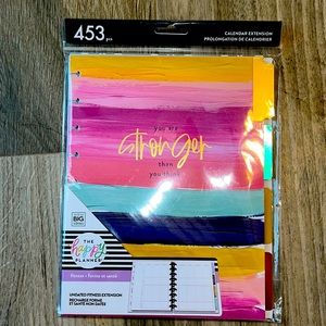 Happy Planner Calendar Extension 453 pieces